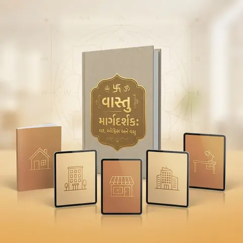 પ્રેક્ટિકલ વાસ્તુ ગુજરાતી બંડલ — મુખ્ય પુસ્તક અને 5 બોનસ ઈબુક્સ